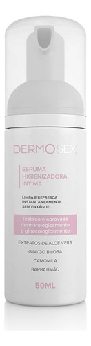 Espuma Higienizadora Íntima Dermosex - 50 Ml