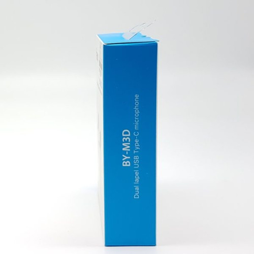 Microfono Lavalier Doble, Boya By-m3d, Lavalier Tipo C Usb C