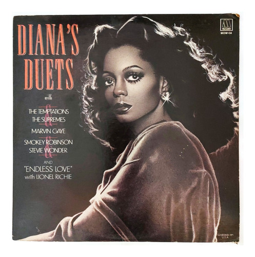 Diana Ross - Diana's Duets   Lp