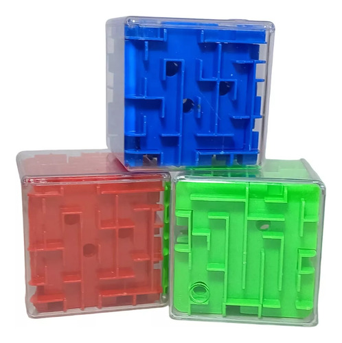 Cubo Laberinto Juego Didáctico Aprendizaje Mágico Antiestrés