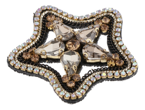 3pc Apliques Abalorios Rhinestone Parche Bordado Ropa