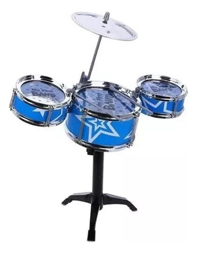 Bateria Para Niños Azul