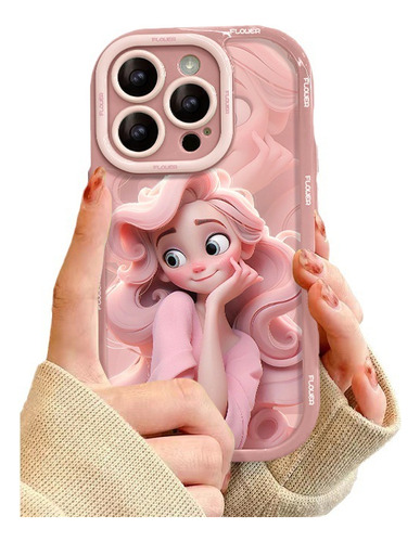 Funda Protectora Para Teléfono Celular Cartoon Princess