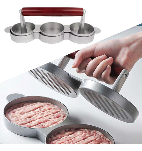 Burger Press Hamburger Patty Maker Burger Smasher Aleación