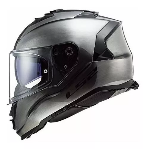 LS2 Assault - Casco integral para motocicleta con protector solar