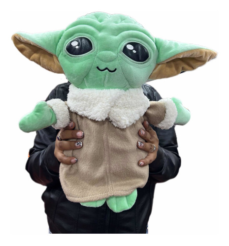 Bebe Yoda, Baby Yoda De Peluche Grande Mide 40cmts 