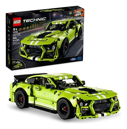 Lego Technic Ford Mustang Shelby Gt500 Set 42138, Kit De Con