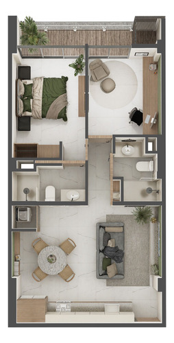 Departamento(a1) En Venta En Northe 24, Montecristo