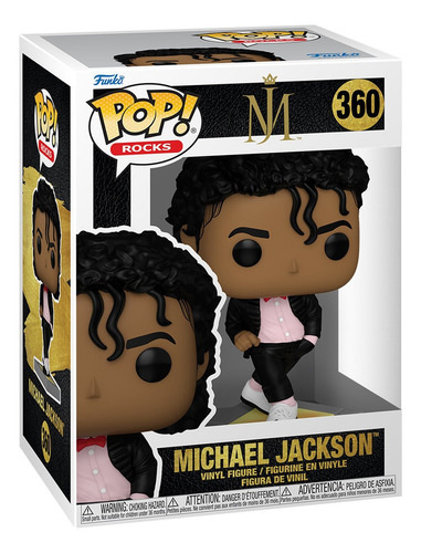 Funko Pop Rocks Michael Jackson Billie Jean #360