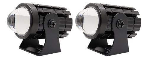 2 Minifaros Led Para Motocicletas, 6000 K, 60 W