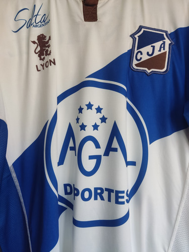 Camiseta Titular Lyon De Juventud Antoniana, Año 2016/17,t:l (Usado)