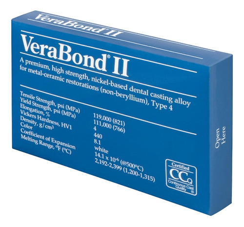 Verabond 2 Metal 208gr Lingote