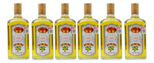 Pack De 6 Crema-licor Wind 4 Damiana 750 Ml