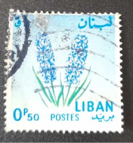 Sello - Libano - 1964 Flora
