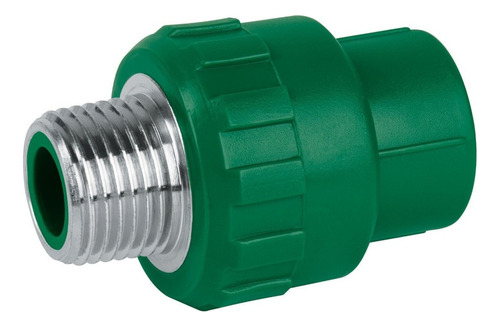 Adaptador Macho Ppr 1/2'' Foset 49879 Color Verde