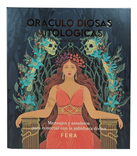 Oráculo Diosas Mitológicas 44 Cartas Librito Fera: Mensajes Y Amuletos Para Conectar Con La Sabiduria Divina, De Graciela Caprarulo. Diosas Editorial Fera, Tapa Blanda, Edición 1 En Español, 2025