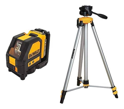 Nivel Laser 360° Cruz Dewalt Dw03601 + Tripode 