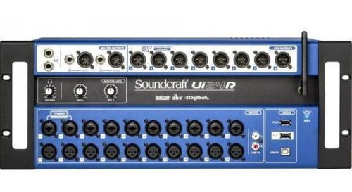 Mesa De Som Digital Ui-24 Preta Soundcraft