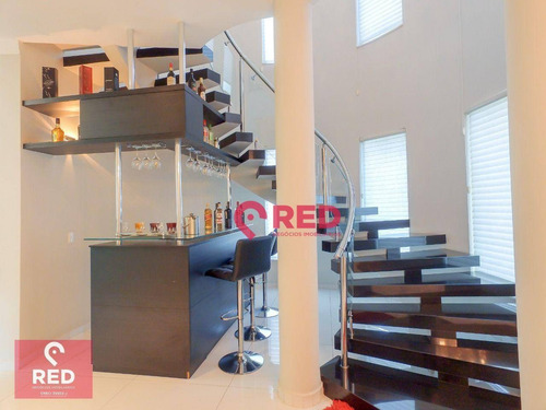 Imagem 8 de 30 de Sobrado Com 3 Dormitórios À Venda, 460 M² Por R$ 3.500.000,00 - Condomínio Vila Dos Inglezes - Sorocaba/sp - So0679