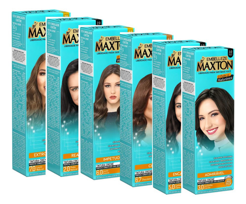 Tintura Maxton Embelleze 2 Unid ( Escolha ) Leia O Anuncio