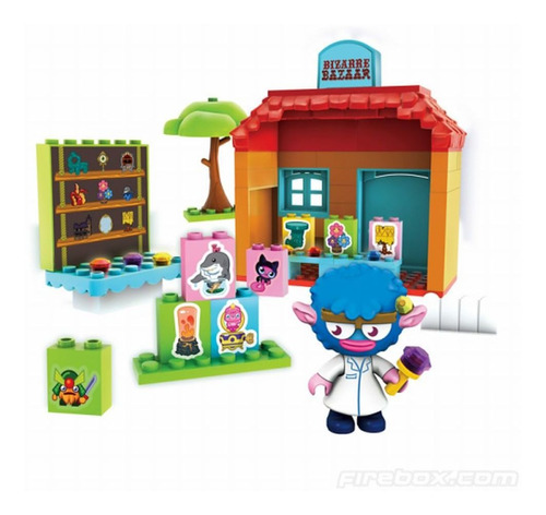 Mega Bloks Moshi Monsters Bizarro Bazar Play Set