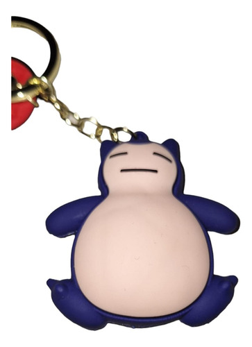Llavero Importado Goma Snorlax #143 - Pokemon - Regalo