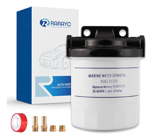 Kit Separador Agua Filtro Combustible Para Barco Marino