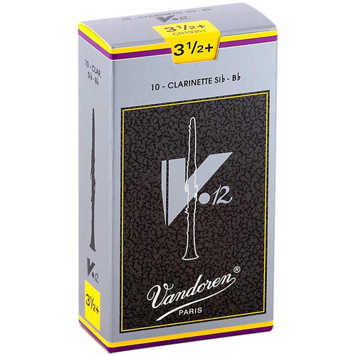 Vandoren V12 Clarinete Bb Cañas Fuerza 3.5 + Caja De 10