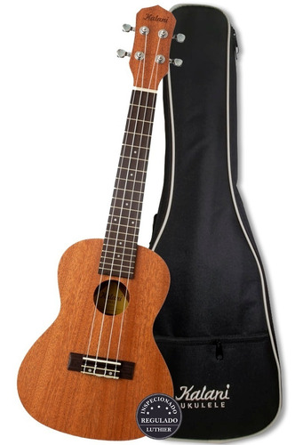 Ukulele Kalani Concert 24 Kal 220cs Tribes Series Com Capa