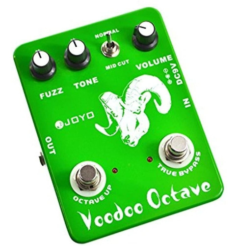 Joyo Jf-12 Voodoo Octave Fuzz Y Pedal De Efecto De Octava Ag