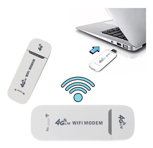 Modem 4g Roteador Wi-fi Usb Portátil 150mbps Chip Veiculo