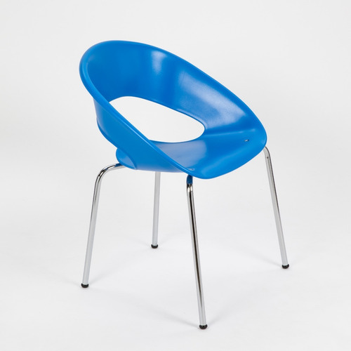 Imagen 2 de 3 de Silla De Comedor Diseño One Cromada