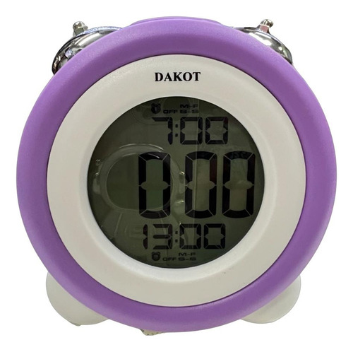 Reloj Despertador Dakot D27 Digital Con Luz - Taggershop