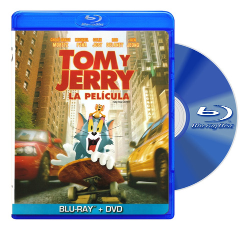 Blu Ray+dvd Tom Y Jerry La Pelicula