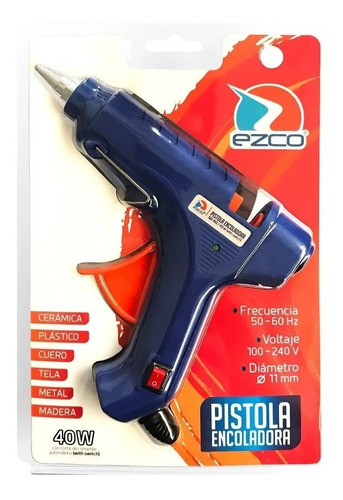 Pistola Encoladora Grande Ezco Barra Silicona Erpa Suprabond