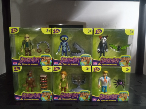 Scooby Doo! Mini Figuras Con Accesorios - Intek Original