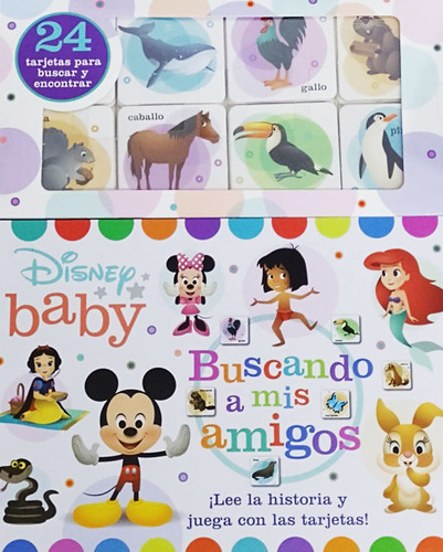 Buscando Amigos  Disney Baby: Buscando Amigos  Disney Baby, De Es, Vários. Editorial Sin Fronteras Kids, Tapa Dura, Edición 1 En Español, 2022