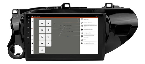 Multimidia Hilux 2017 2018 2019 2020 2021 2023 Android 14 9p