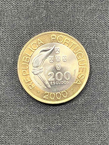Imagen 2 de 5 de Portugal - 200 Escudos - Año 2000 - Km #726 - Jjoo Sydeney