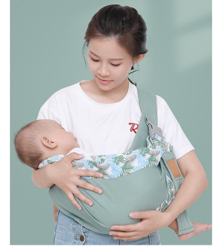 Mochila Portabebés Ergonómica Ideal Para Amamantar Azul