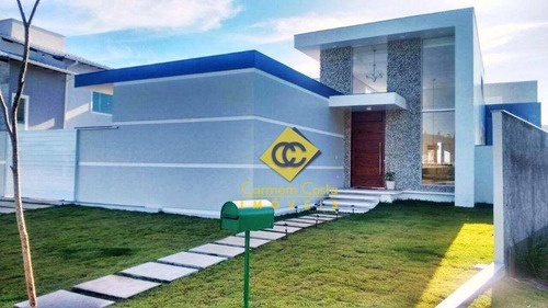 Imagem 1 de 30 de Casa Linear Viverd 2, Extensão Do Bosque!! - Ca1212