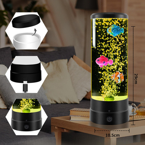 Bh Compatible Lámpara Led De Con Burbujas, Lámpara De