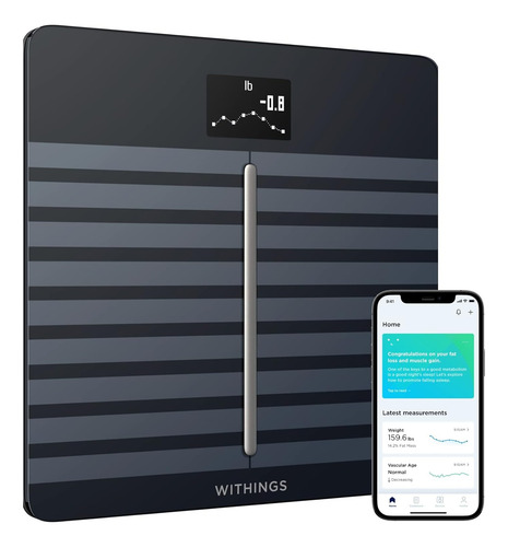 Peso De Baño Bascula Personal Wifi 180kg Withings Body Cardi