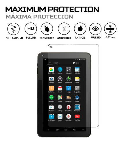 Protector Mica Pantalla Para Tablet Xgody V11