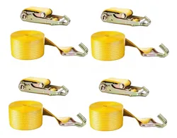Comprar Kit 04 Cintas E Catraca Amarração 10 Toneladas - 100mm - M no Mercado Livre