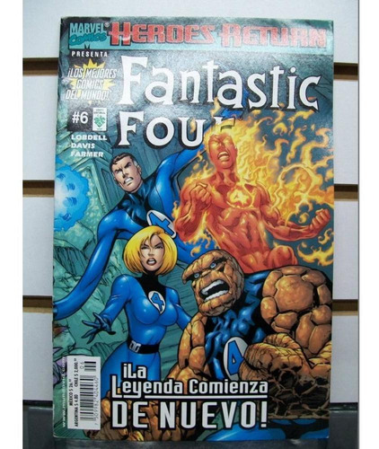 Marvel Comics Presenta 06 Cuatro Fantasticos Vid