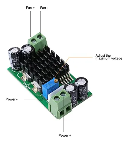 Controlador De Ventilador De Corriente Continua, Interruptor
