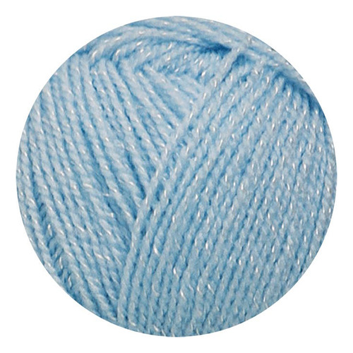 Fio/lã Cisne Super Bebe Soft 100g Tex 300 - 72% Acr/28% Visc Cor 16008-azul