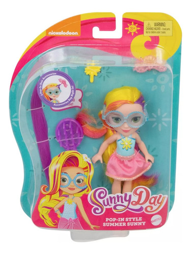 Muñeca Sunny Day Pop In Style Summer Sunny Mattel