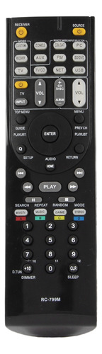 Controle Remoto Para Rc-799m Ht-r391 Ht-r558 Ht-r590 Ht-r591